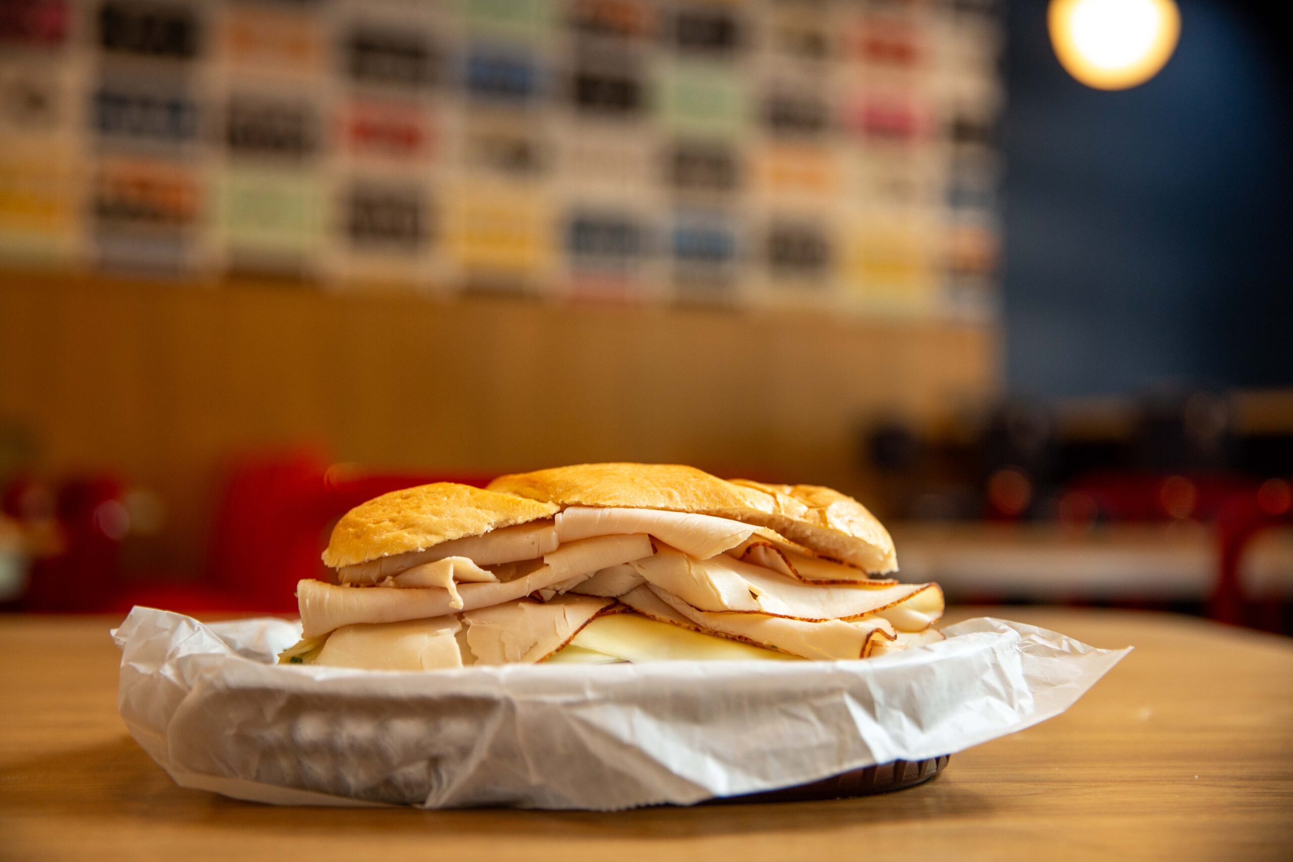 Whole Turkey & Cheese